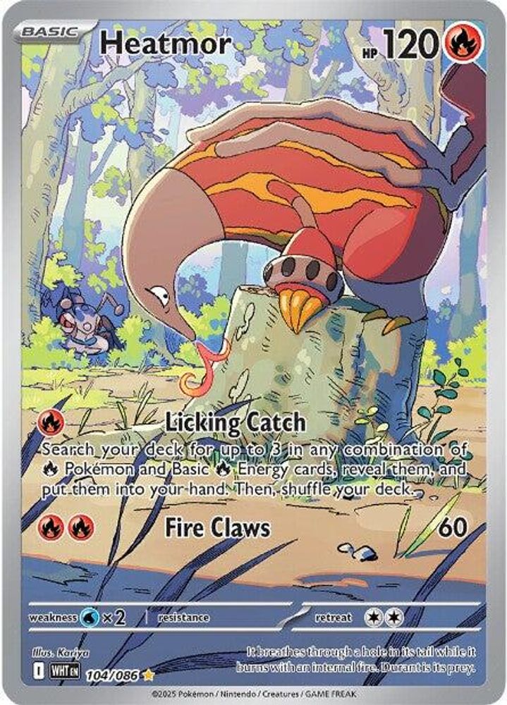 Heatmor (104/086) [Scarlet & Violet: White Flare]