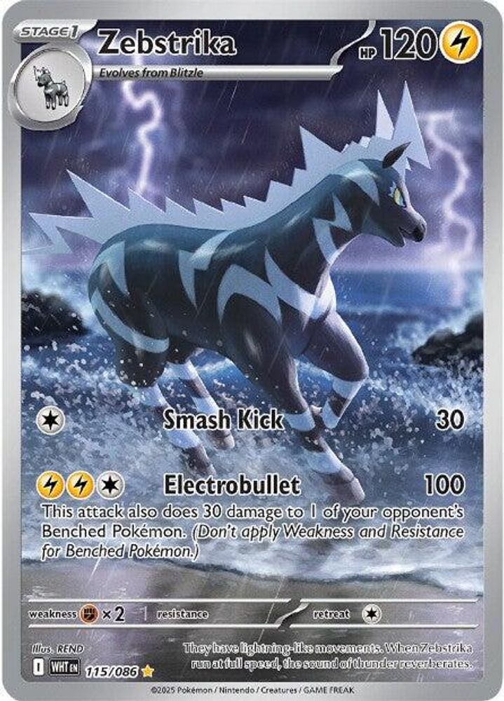 Zebstrika (115/086) [Scarlet & Violet: White Flare]