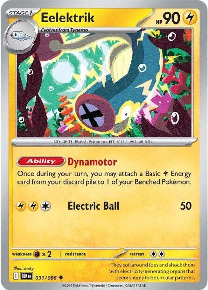 Eelektrik (031/086) [Scarlet & Violet: Black Bolt]