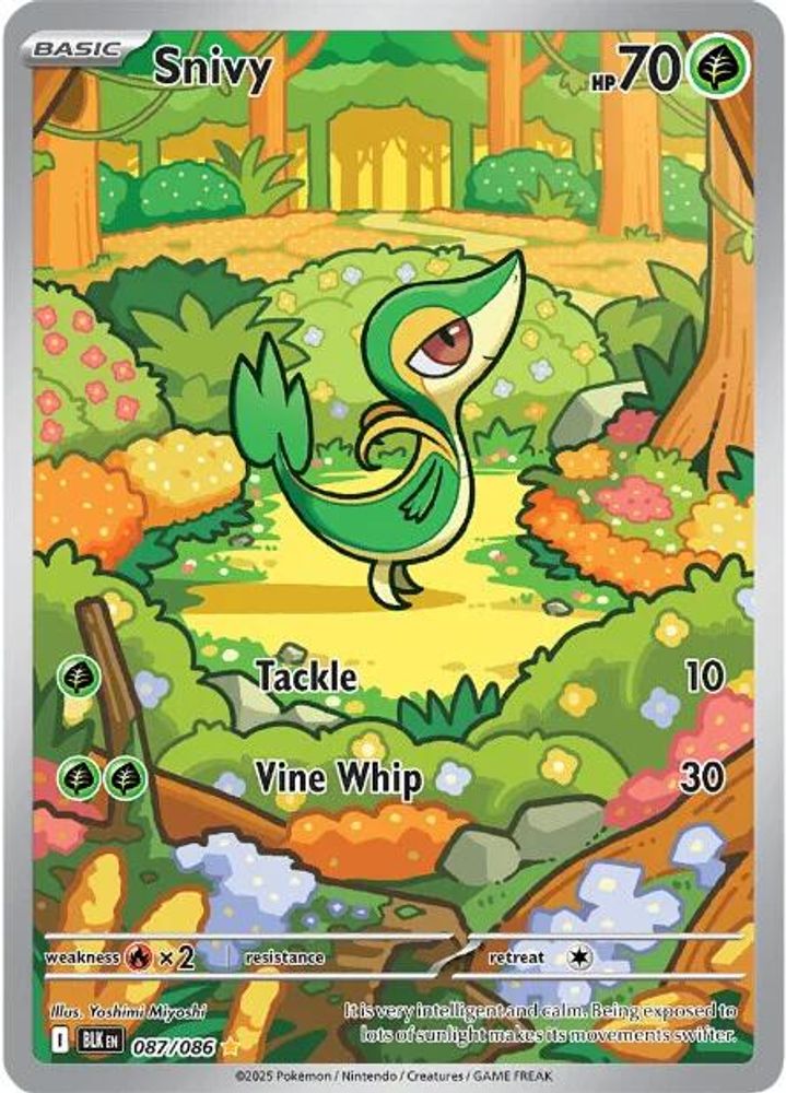 Snivy (087/086) [Scarlet & Violet: Black Bolt]