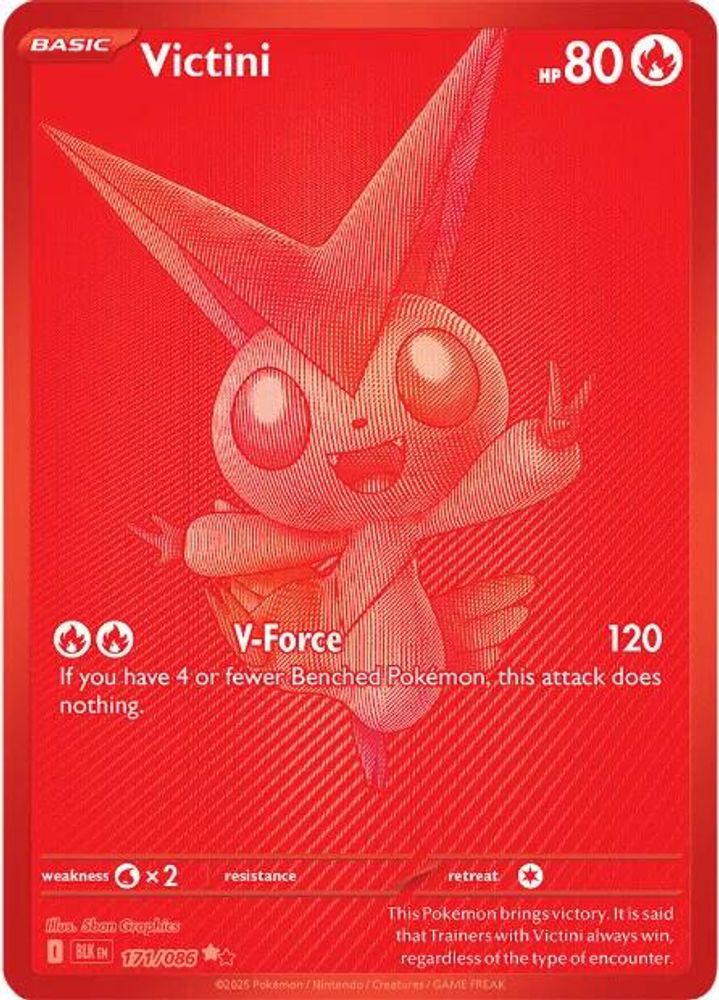 Victini (171/086) [Scarlet & Violet: Black Bolt]