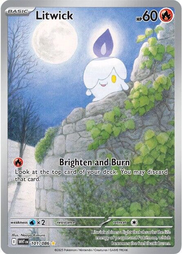 Litwick (101/086) [Scarlet & Violet: White Flare]