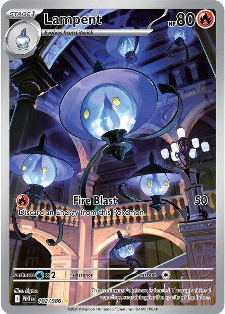Lampent (102/086) [Scarlet & Violet: White Flare]