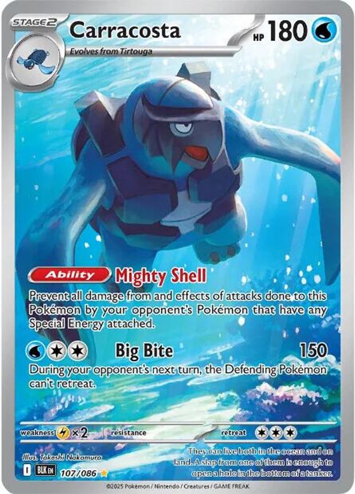 Carracosta (107/086) [Scarlet & Violet: Black Bolt]
