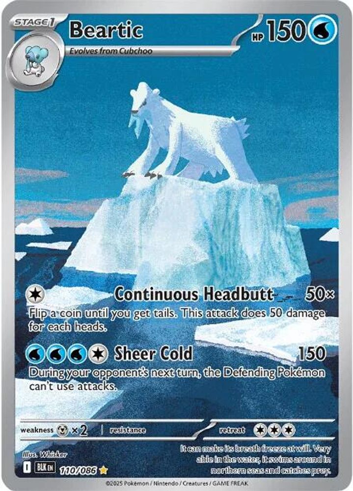 Beartic (110/086) [Scarlet & Violet: Black Bolt]