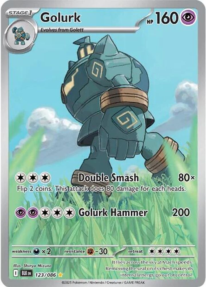 Golurk (123/086) [Scarlet & Violet: Black Bolt]