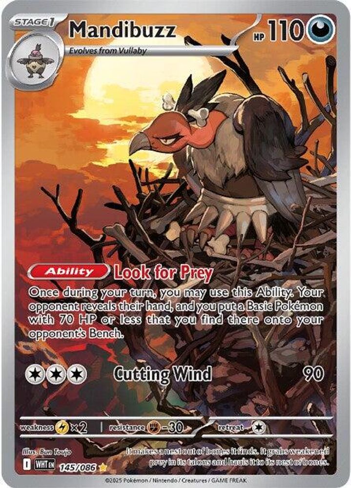 Mandibuzz (145/086) [Scarlet & Violet: White Flare]