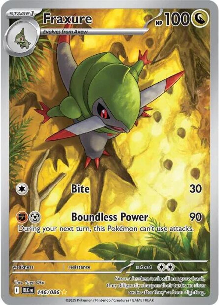 Fraxure (146/086) [Scarlet & Violet: Black Bolt]