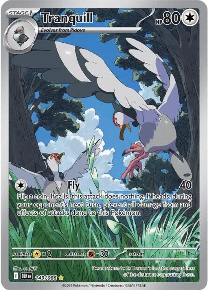 Tranquill (149/086) [Scarlet & Violet: Black Bolt]