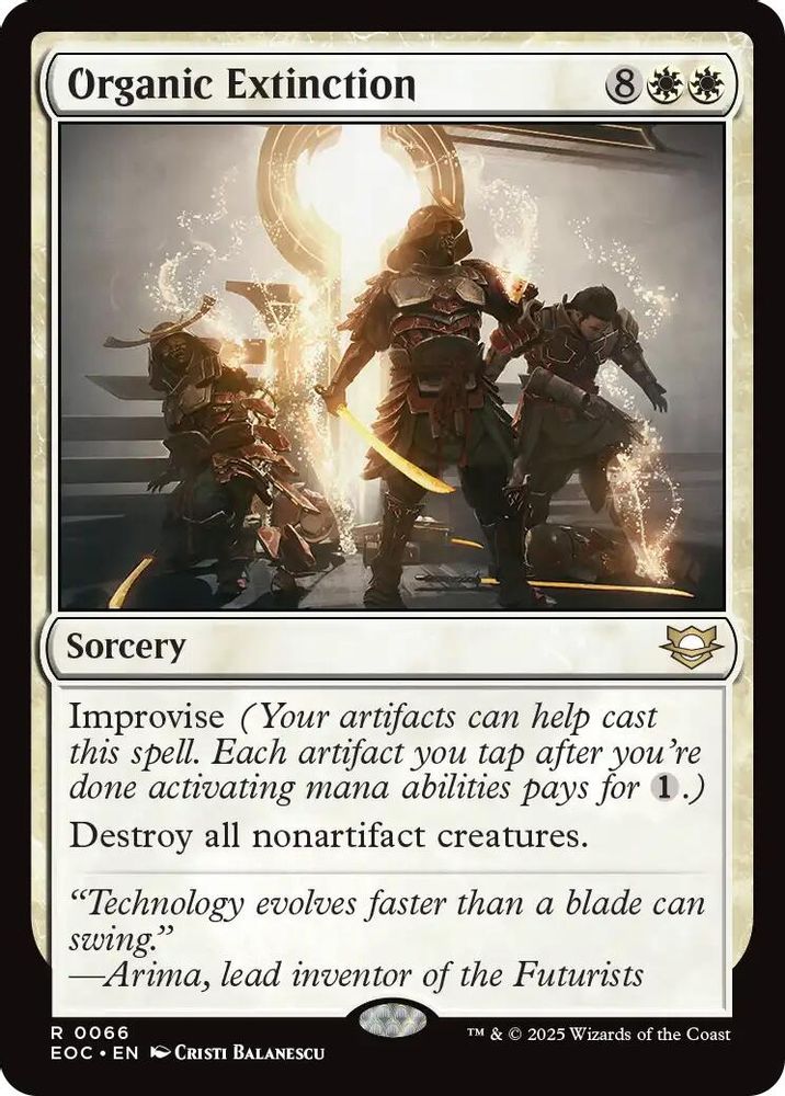 Organic Extinction [Edge of Eternities Commander]