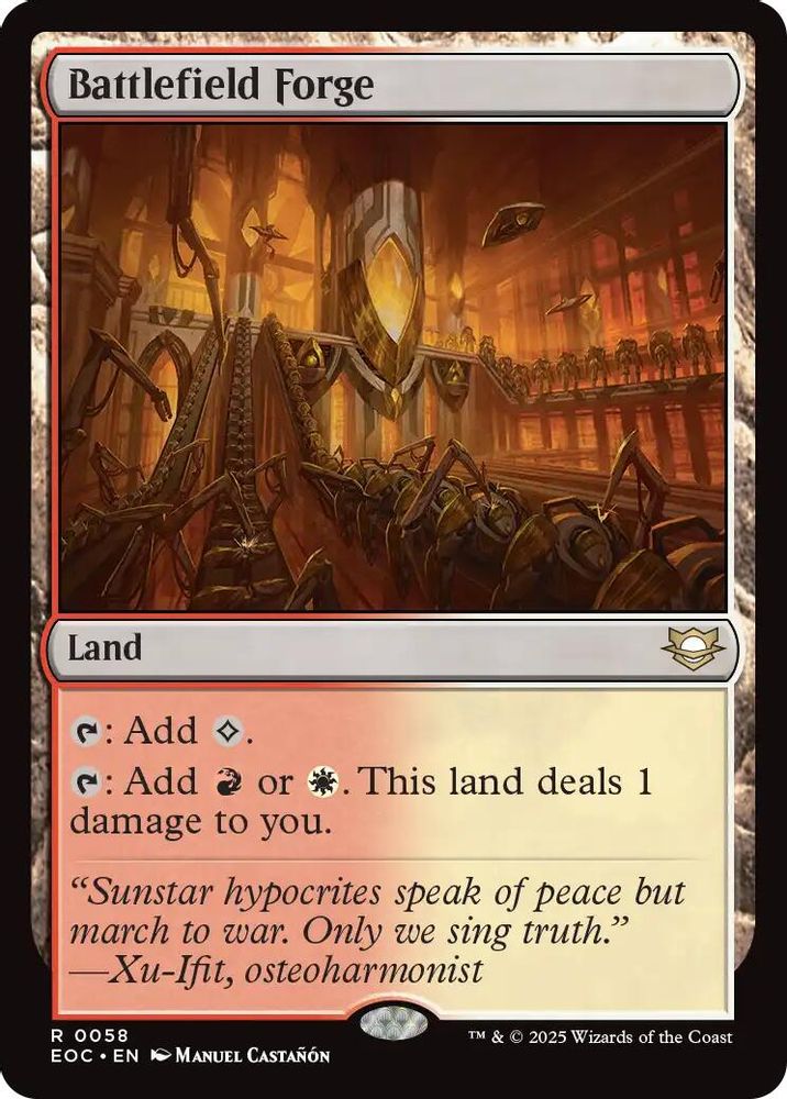 Battlefield Forge [Edge of Eternities Commander]