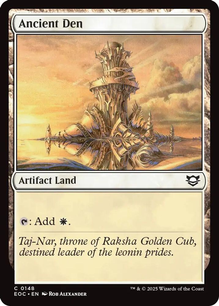 Ancient Den [Edge of Eternities Commander]