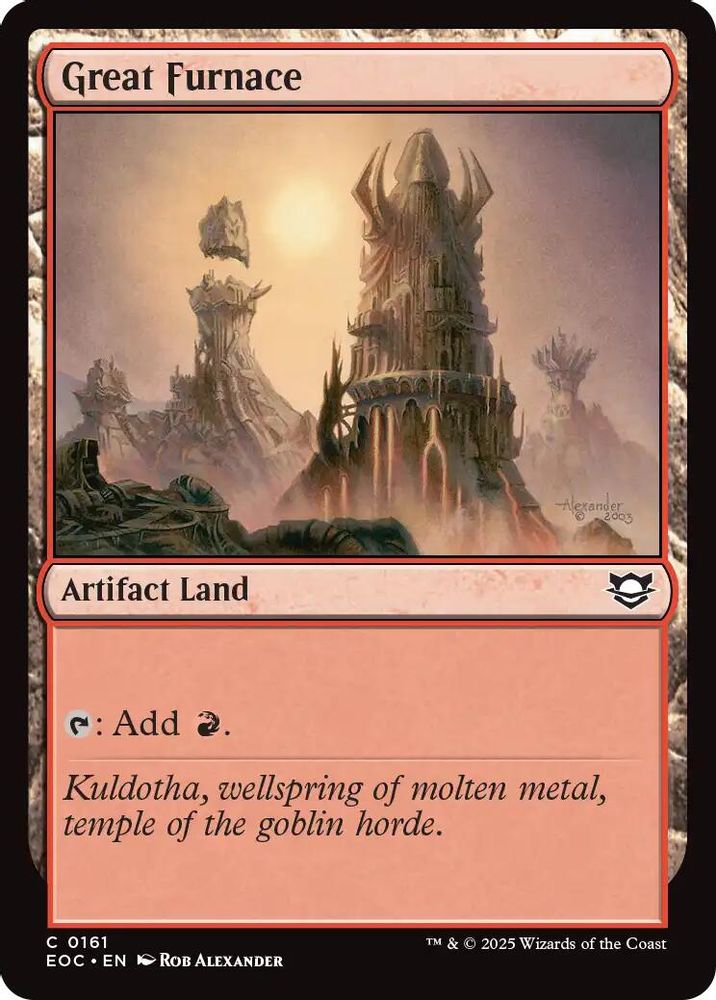 Great Furnace [Edge of Eternities Commander]