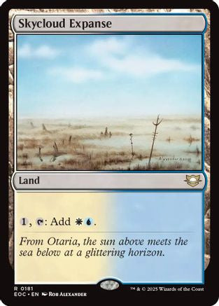 Skycloud Expanse [Edge of Eternities Commander]