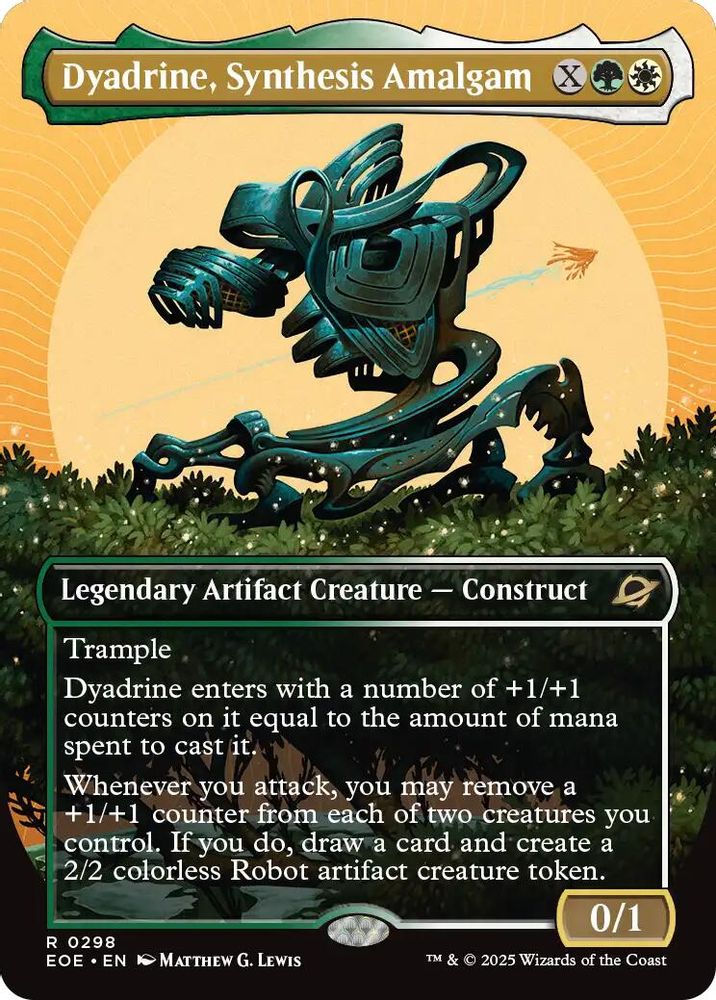 Dyadrine, Synthesis Amalgam (Borderless) [Edge of Eternities]