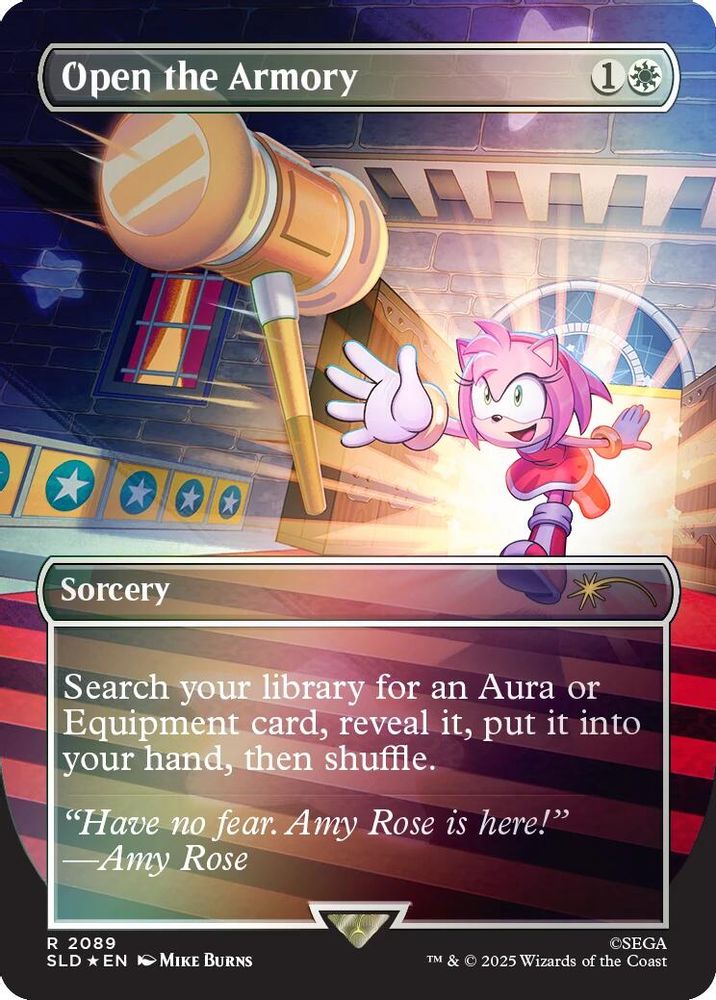 Open the Armory (2089) (Rainbow Foil) [Secret Lair Drop Series]