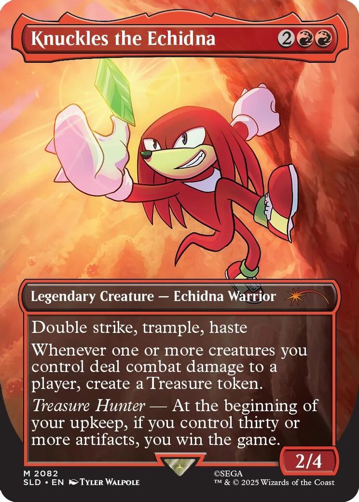 Knuckles the Echidna [Secret Lair Drop Series]
