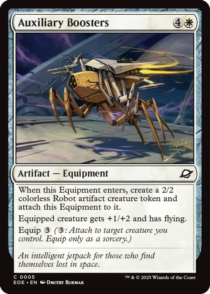 Auxiliary Boosters [Edge of Eternities]