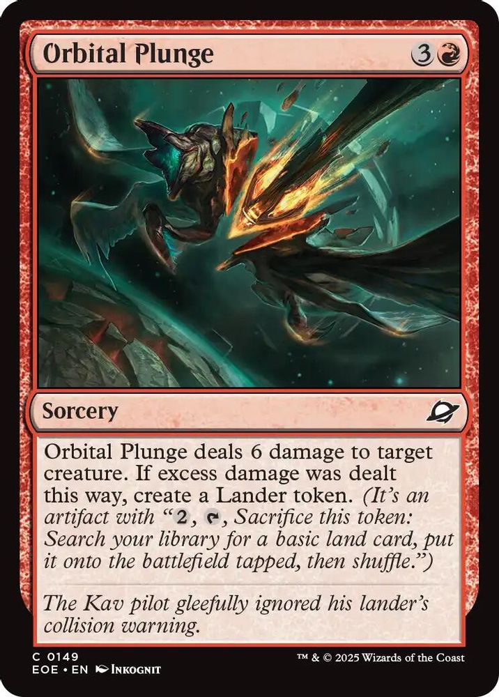 Orbital Plunge [Edge of Eternities]
