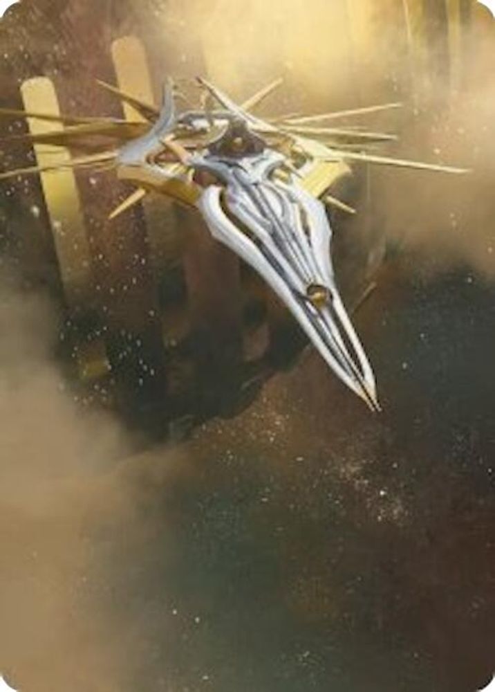 Dawnsire, Sunstar Dreadnought Art Card [Edge of Eternities Art Series]
