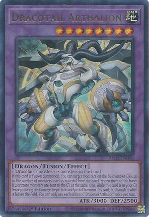 Dracotail Arthalion [JUSH-EN006] Ultra Rare