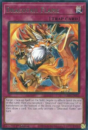 Dracotail Flame [JUSH-EN011] Rare