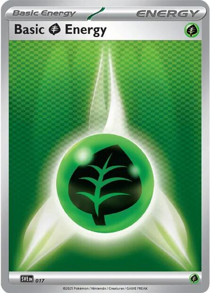Basic Grass Energy (017) [Scarlet & Violet: Black Bolt]