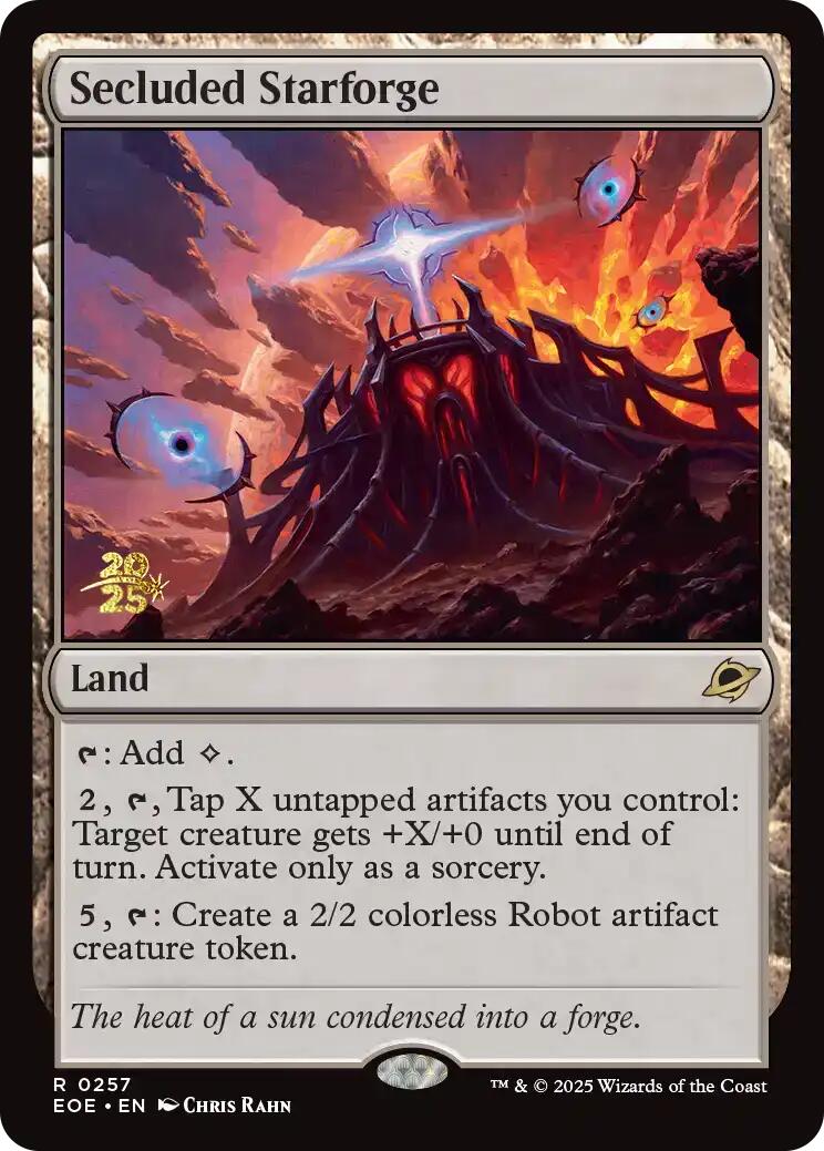 Secluded Starforge [Edge of Eternities Prerelease Promos]