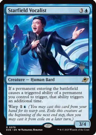 Starfield Vocalist (Promo Pack) [Edge of Eternities Promo Pack]