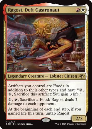 Ragost, Deft Gastronaut (Promo Pack) [Edge of Eternities Promo Pack]
