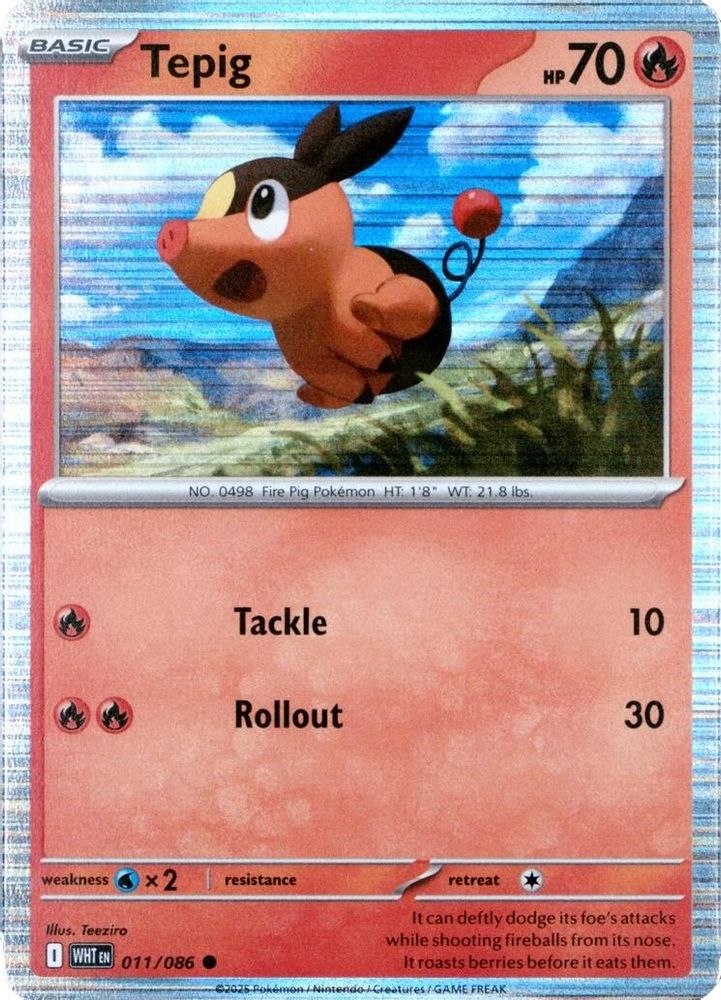 Tepig (011/086) [Miscellaneous Cards]