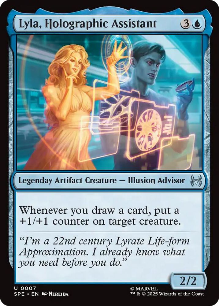 Lyla, Holographic Assistant [Marvel's Spider-Man: Eternal-Legal]