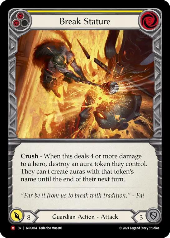Break Stature [MPG014] (Mastery Pack Guardian)