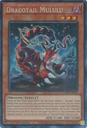 Dracotail Mululu (CR) [JUSH-EN005] Collector's Rare