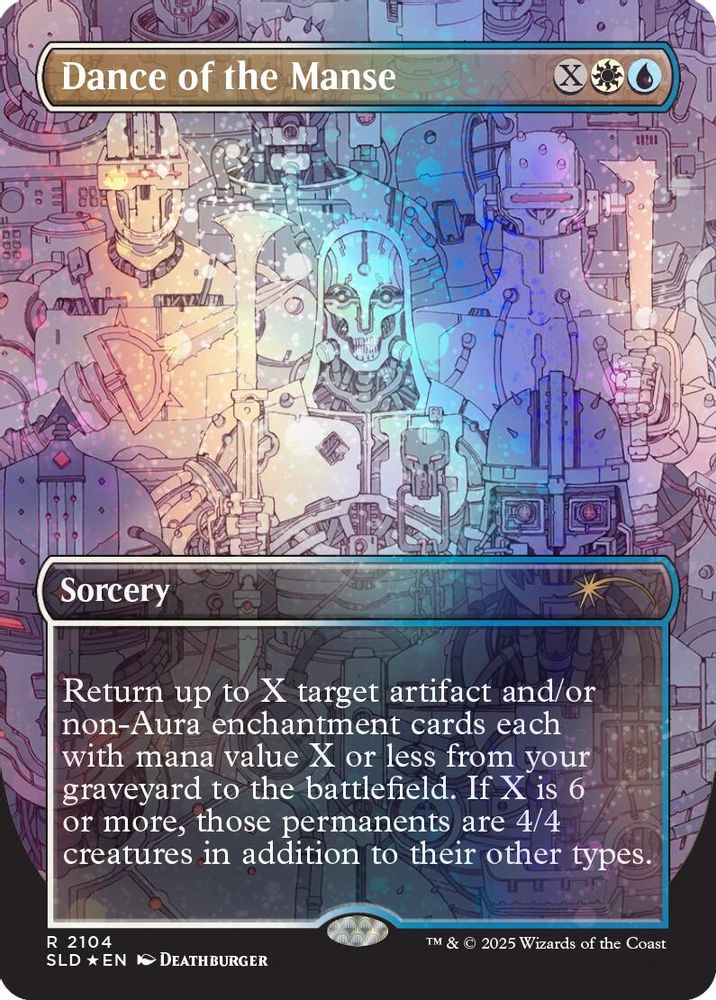 Dance of the Manse (Galaxy Foil) [Secret Lair Drop Series]
