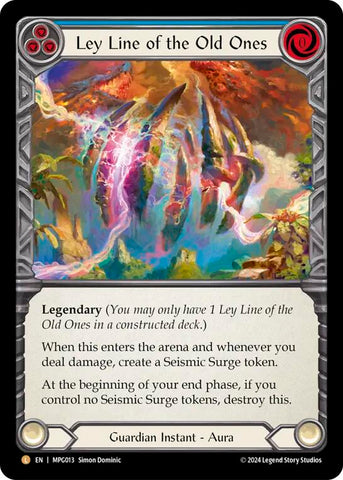 Ley Line of the Old Ones [MPG013] (Mastery Pack Guardian)  Rainbow Foil