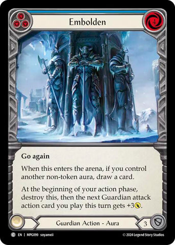 Embolden (Blue) [MPG099] (Mastery Pack Guardian)