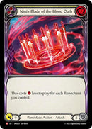 Ninth Blade of the Blood Oath (Yellow) [AVS020] (Armory Deck: Legends Viserai)