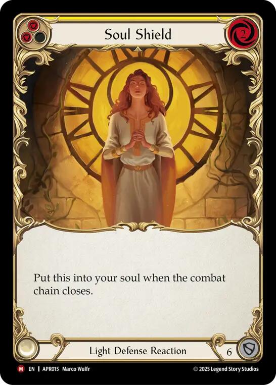 Soul Shield [APR015] (Armory Deck: Legends Prism)