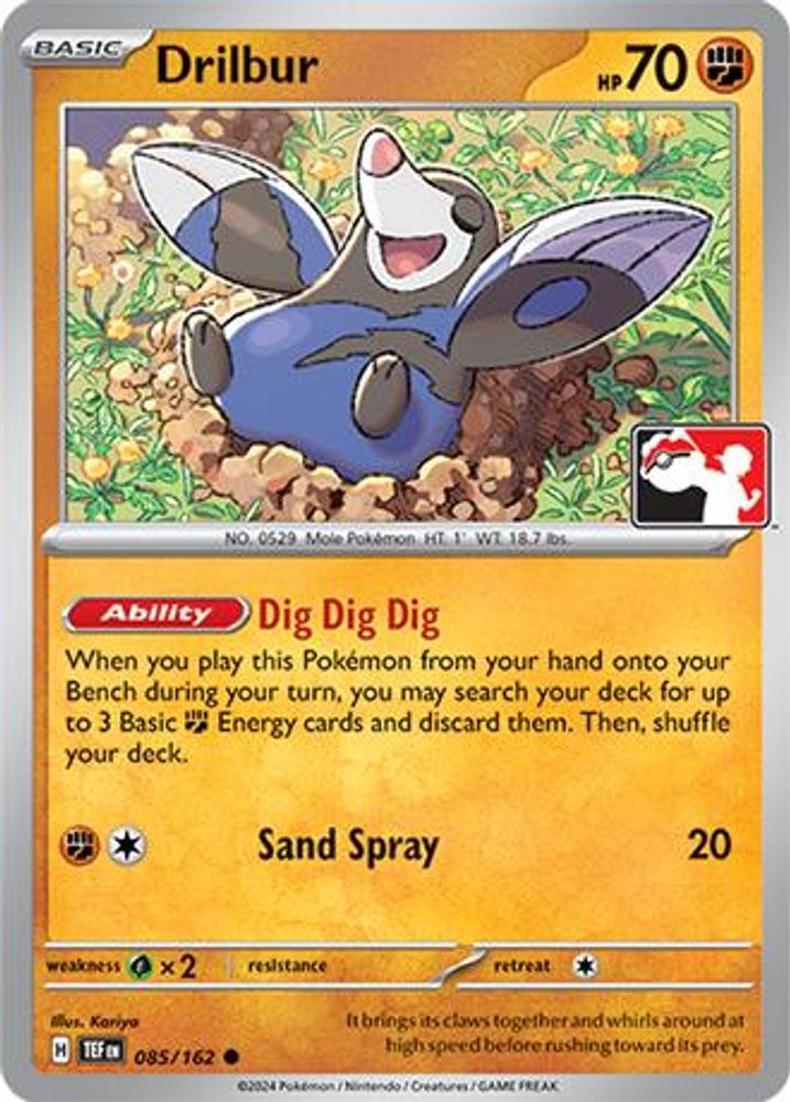 Drilbur (085/162) [Prize Pack Series Seven]
