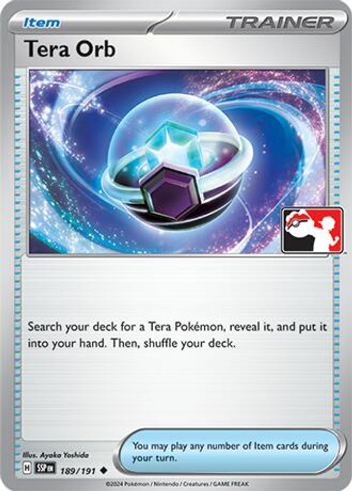 Tera Orb (189/191) [Prize Pack Series Seven]