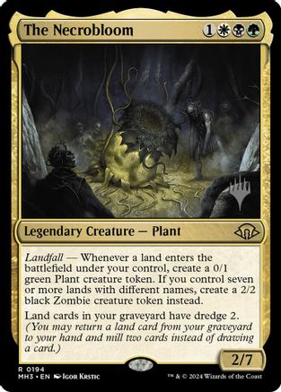 The Necrobloom (Promo Pack) [Edge of Eternities Promo Pack]