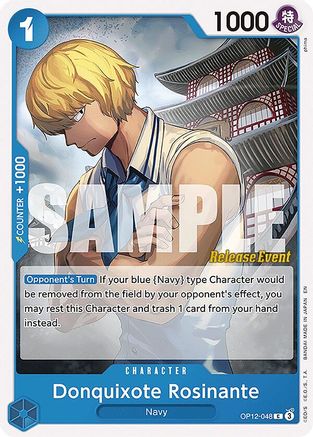 Donquixote Rosinante [Legacy of the Master Release Event Cards]