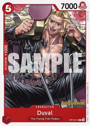 Duval [Legacy of the Master Release Event Cards]