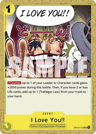 I Love You!! [Legacy of the Master Release Event Cards]