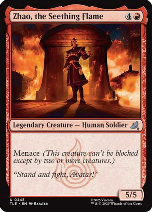 Zhao, the Seething Flame [Avatar: The Last Airbender: Eternal-Legal]