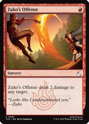 Zuko's Offense [Avatar: The Last Airbender: Eternal-Legal]