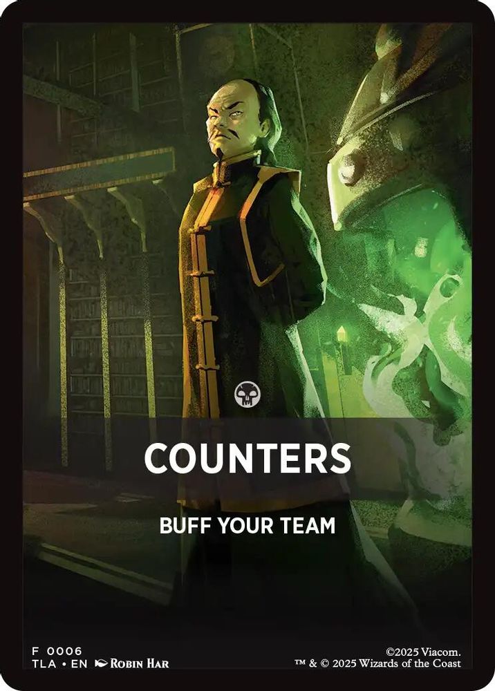 Counters Theme Card [Avatar: The Last Airbender Tokens]