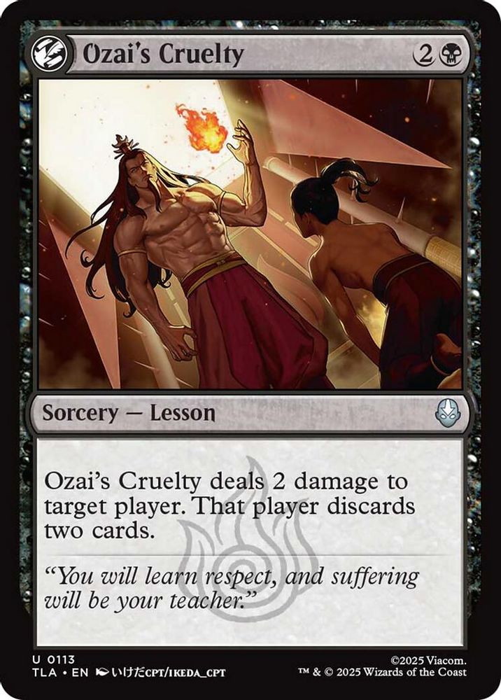 Ozai's Cruelty [Avatar: The Last Airbender]
