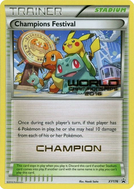 Champions Festival (XY176) (2016 Champion) [XY: Black Star Promos]